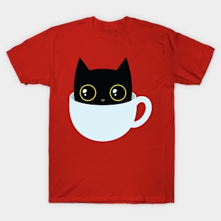 Coffee cat T-Shirt